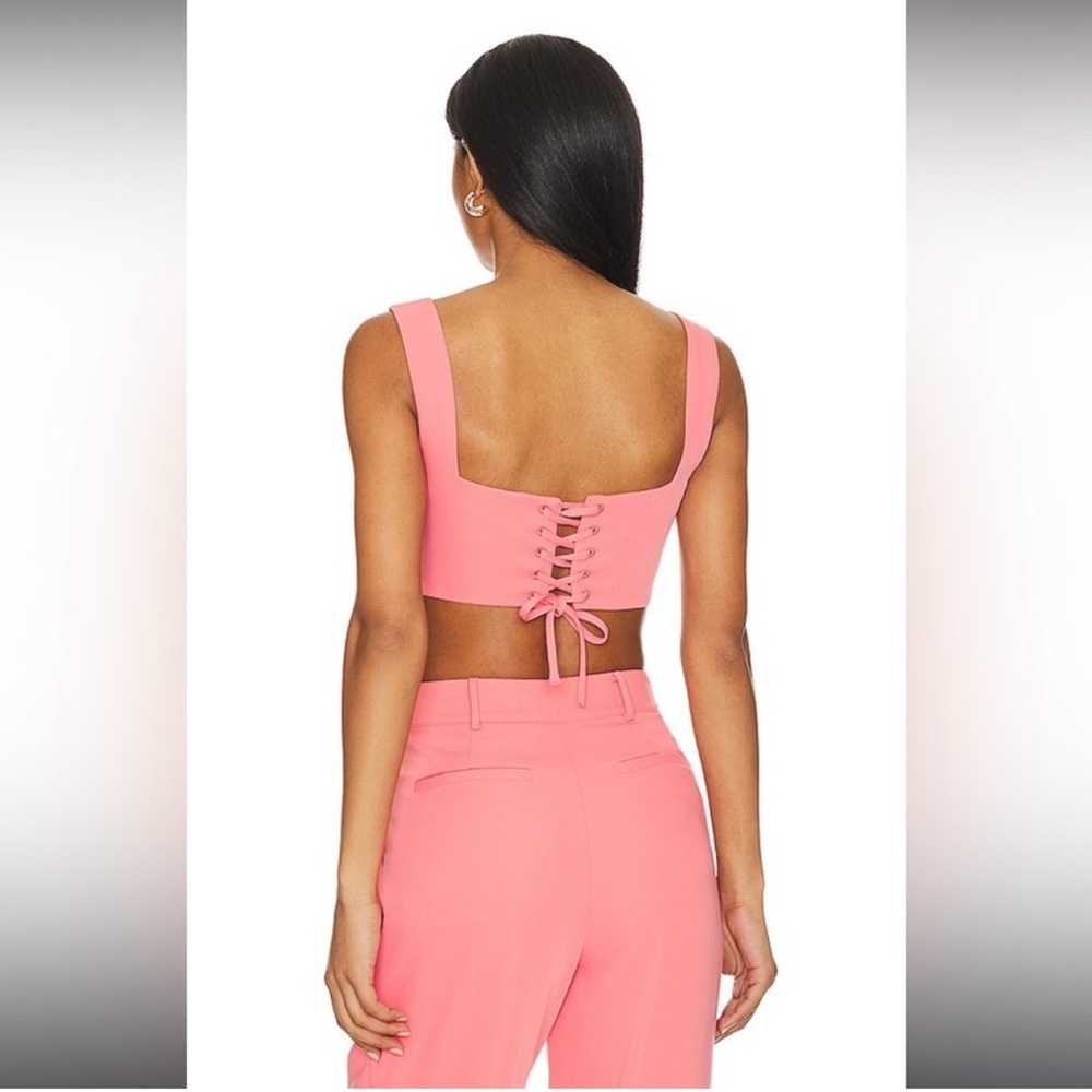 Lovers + Friends Pink Wide Leg Jumpsuit - Picture 3 of 8